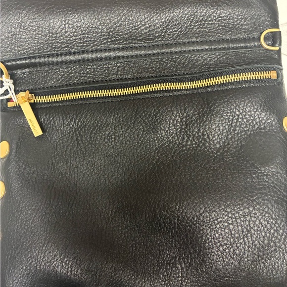 Hammitt VIP Medium Black/Brushed Gold Red Zip - Picture 11 of 14